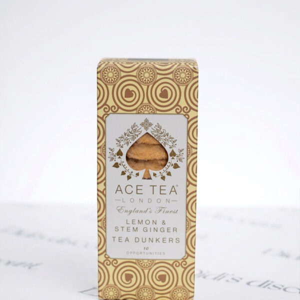 Ace Tea Lemon and stem ginger